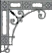 Кованые козырьки.